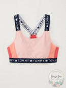 Tommy Hilfiger Kids Logo Cropped Bra Little Kids, Size Small/6/7