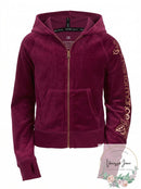 Calvin Klein Big Girls Velour Performance Hoodie, Size XL/16