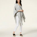 Calvin Klein Ombre Metallic Wrap, White One Size
