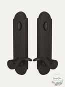 Emtek 5368-US10B Oil Rubbed Bronze Annapolis 2-Point Dummy Lockset