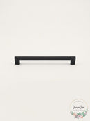 Emtek 86166 Trail 12 Inch Center to Center Handle Cabinet Pull Flat Black