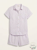 Kerri Rosenthal Mina Printed Cotton Shirt, Size Small