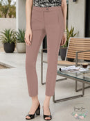 Alfani Womens Slim Fit Tummy Slimming Trouser Pants, Size 6