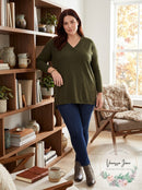 Style & Co Petites High-low Over-sized Tunic Sweater, Petite Small