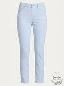 Calvin Klein Womens Denim Mid-Rise Straight Leg Jeans