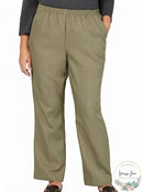 Karen Scott Women Pants Plus Mid-Rise Straight Leg Stretch, Size 2X