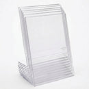 Azar Displays 112716, L Shaped Acrylic Sign HLR, 7W X 11H, 10pk