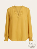I.n.c. Petite V-Neck Top, Size PS