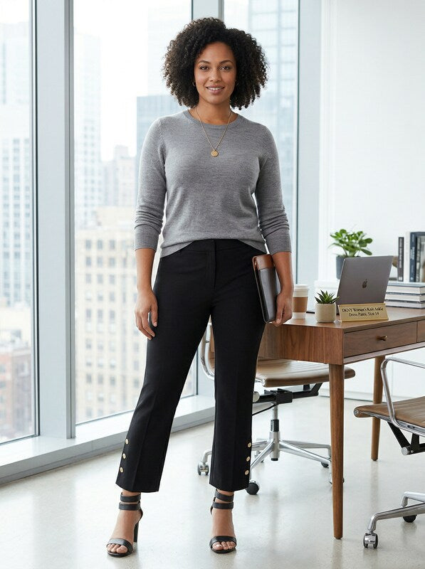 DKNY Womens Knit Ankle Dress Pants, Size 14 – Ralphie's Funhouse