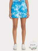 Year of Ours Tie Dyed Sweat Shorts, Size Small