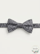 Ryan Seacrest Distinction Mens Atwood Pre-Tied Bow Tie, Gray