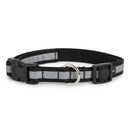 Aspen Pet Products Reflective Pad Adjustable Collar, Small Black