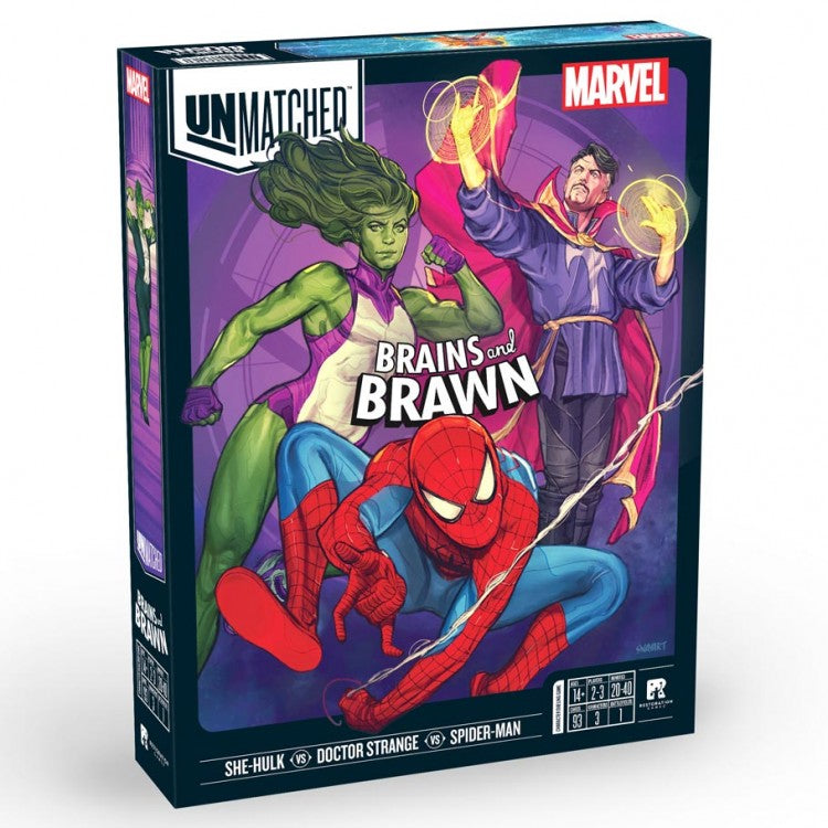 Unmatched: Marvel - Brains and Brawn