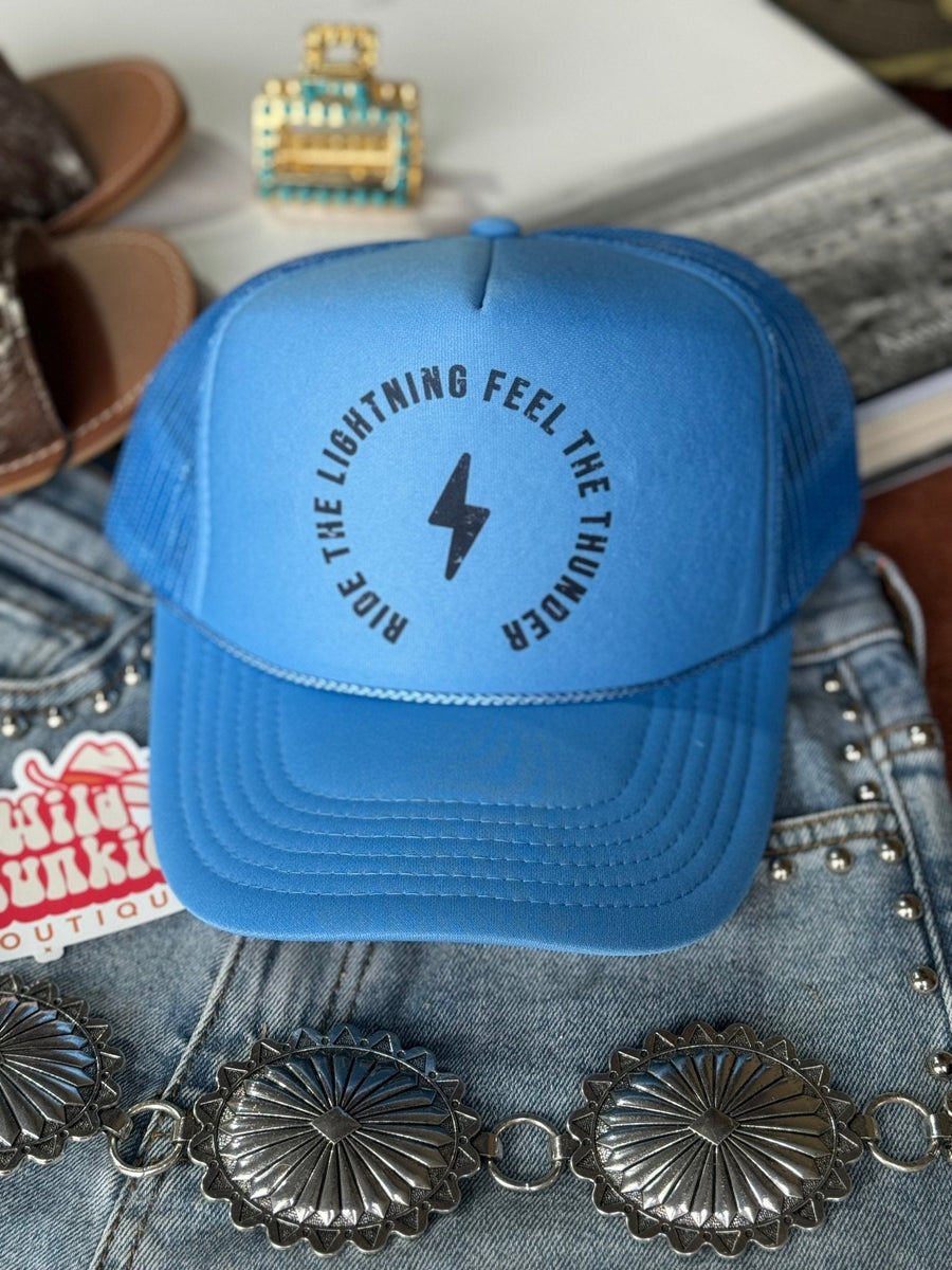 Ride The Lightning Trucker Hat