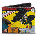 Bi-Fold Wallet - Classic DETECTIVE COMICS Issue #27 First Batman Action Cover Pose