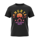 Black Colorful Immortal Gradient Adult T-Shirt