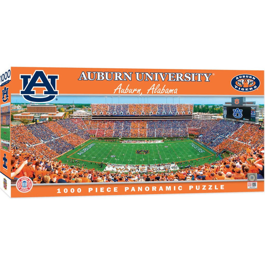 Auburn Tigers - 1000 Piece Panoramic Jigsaw Puzzle