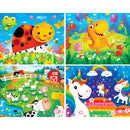 Lil Puzzler 48 Piece Jigsaw Puzzles 4-Pack