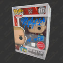 Rob Van Dam signed WWE Funko POP Figure #117 (GameStop Exclusive w/ PSA) Signed By Superstars Blue: 5star + Mr MITB 