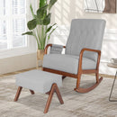 Rocking Chair with Ottoman
