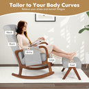 Rocking Chair with Ottoman