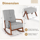 Rocking Chair with Ottoman