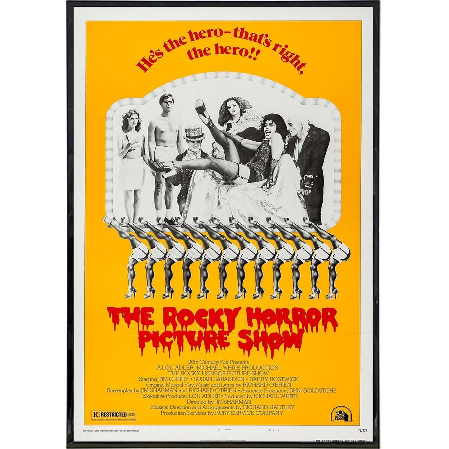 Rocky Horror Picture Show B-Side Poster Print Print The Original Underground 