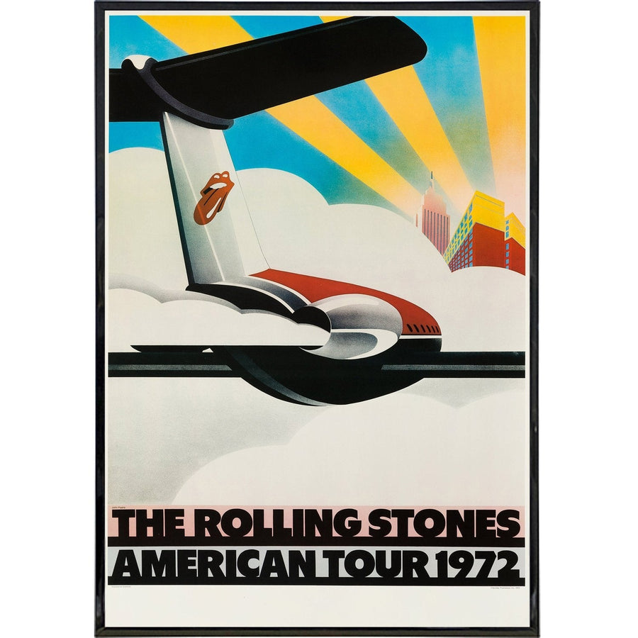 Rolling Stones 1972 Tour Poster Print