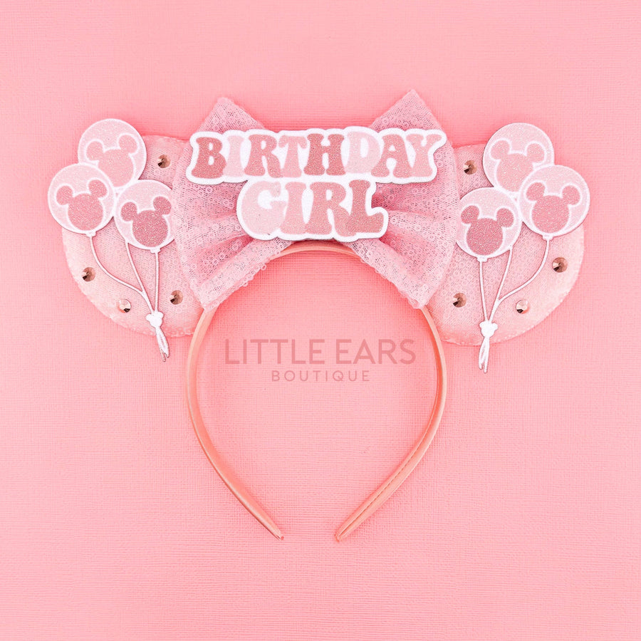 Rose Gold Birthday Ears