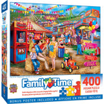 Family Time - Day at the Fairgrounds 400 Piece Jigsaw Puzzle