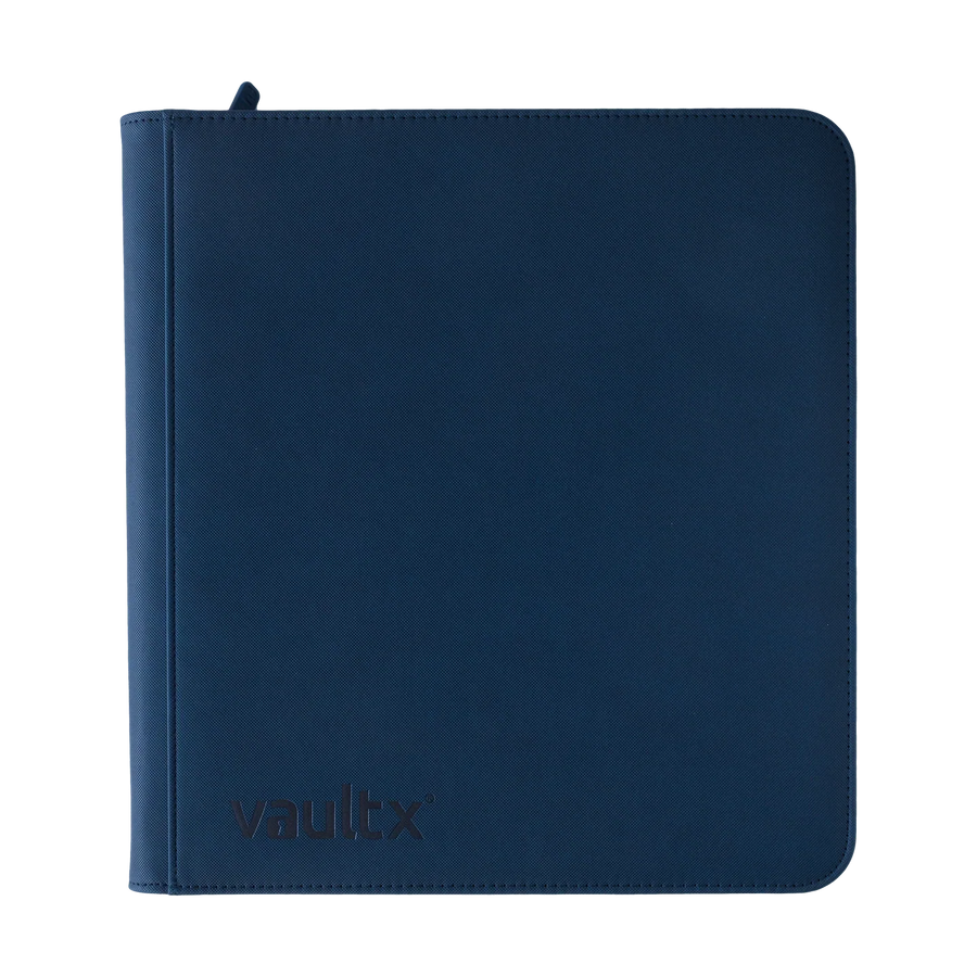 Vault X 12-Pocket XL Zippered Binder - Blue