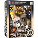 Las Vegas Raiders - Locker Room 500 Piece Jigsaw Puzzle