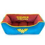 Pet Bed - Wonder Woman Dark Red Yellow Dark Blue