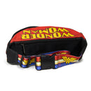 Fanny Pack - WONDER WOMAN Logo Stripe Stars Red Gold Blue White