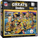 Pittsburgh Steelers - All Time Greats 500 Piece Jigsaw Puzzle
