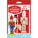 Nutcracker Lumberjack Ornament Wood Paint Kit