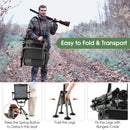 360 Degree Silent Swivel Hunting Chair-Black