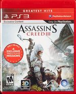 Assassin's Creed III (Greatest Hits) (Playstation 3)