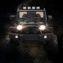 12V Kids Remote Control Riding Truck Car with LED Lights-Black