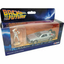 Corgi Back to the Future die-cast 1:36 scale DeLorean with Doc Brown figure