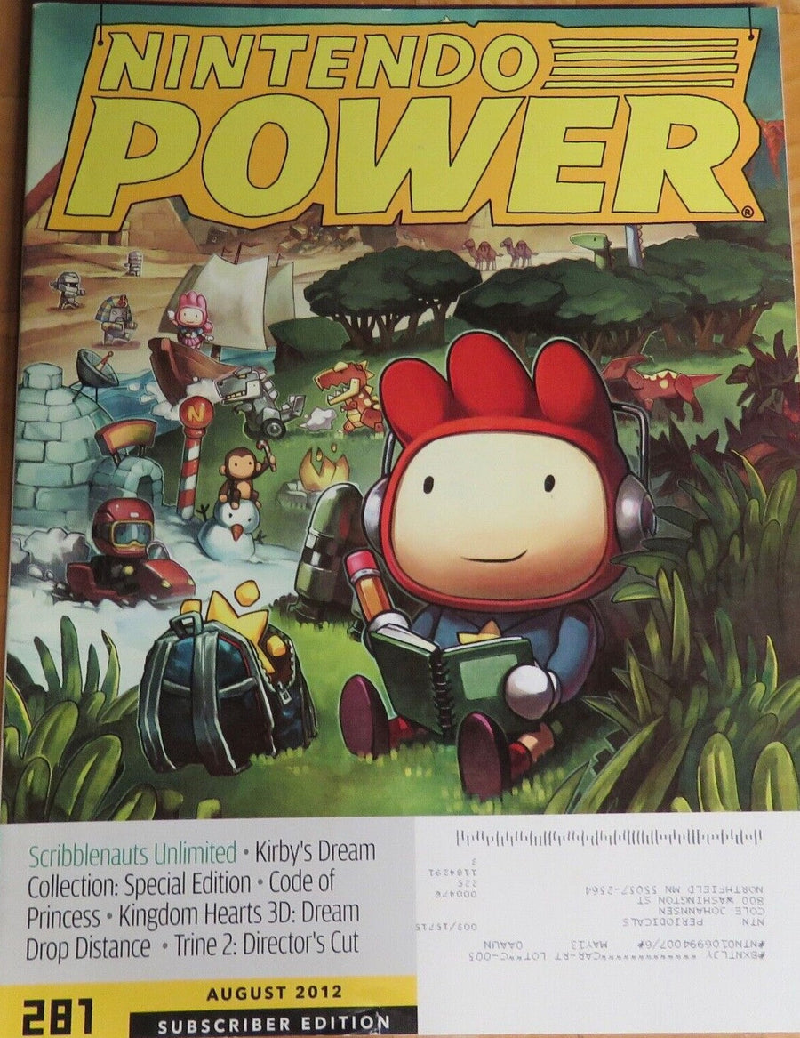 Nintendo Power August 2012 Volume 281 [Subscriber Edition] (Books)