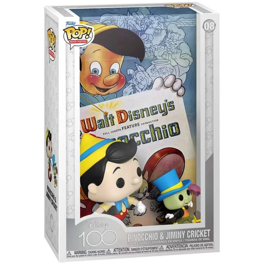 Funko Pop! Movie Poster Disney - Pinocchio Vinyl Figure #08
