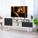 Mid-Century Modern TV Stand for TVs up to 65 Inch with Storage Shelves