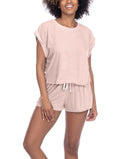 Honeydew Just Chillin Terry 2pc Loungewear Shorts Set, Size XL