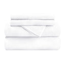 European Micro cotton flanne White Twin Sheet Set