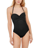Kate Spade New York 271373 Womens Underwire Bandeau One-Piece Swimsuit Size M
