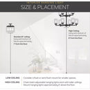 Kichler Lighting 43683WH Danika 1 Light 16 inch White Pendant Ceiling Light