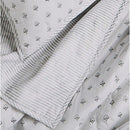 Sky Scallop Reversible Coverlet 100% cotton Full / Queen