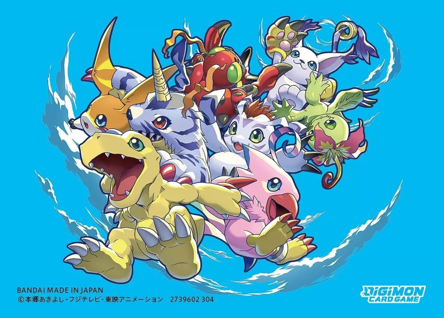 Digimon: Official Card Sleeves - Friends of Adventure (60-Pack)  Ralphie's  Funhouse