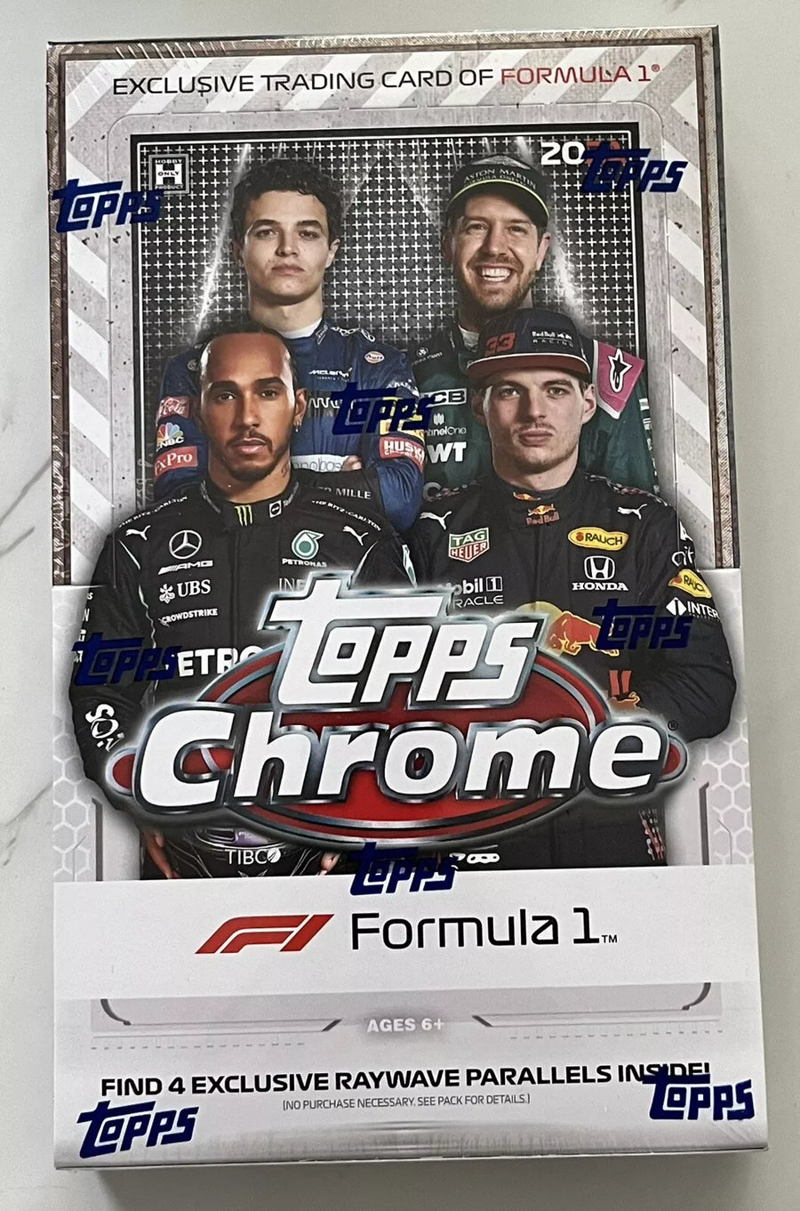 2021 Topps Chrome Formula 1 F1 Racing Hobby Lite Box